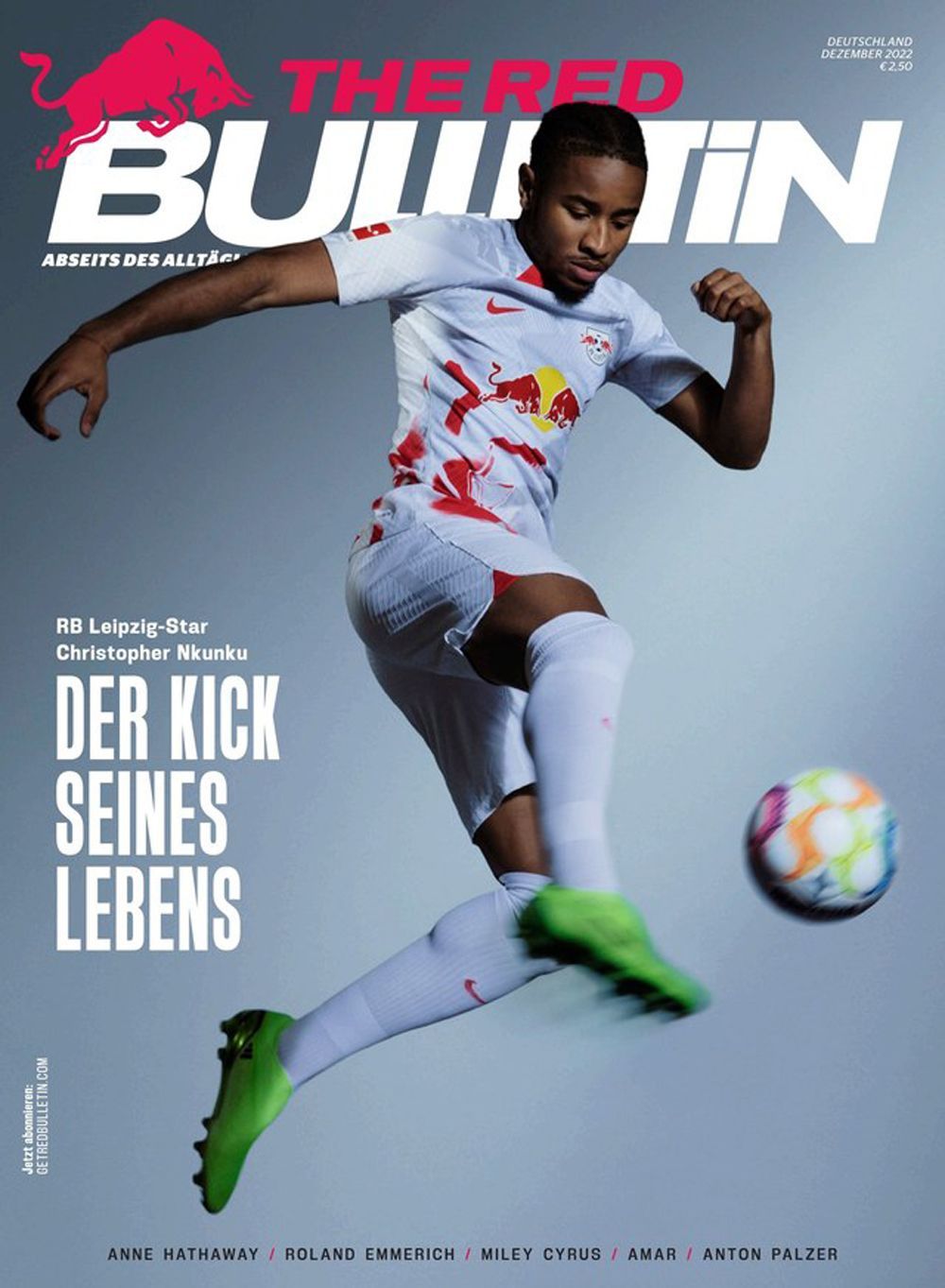 The Red Bulletin Magazin Deutschland 2022-12 Christopher Nkunku