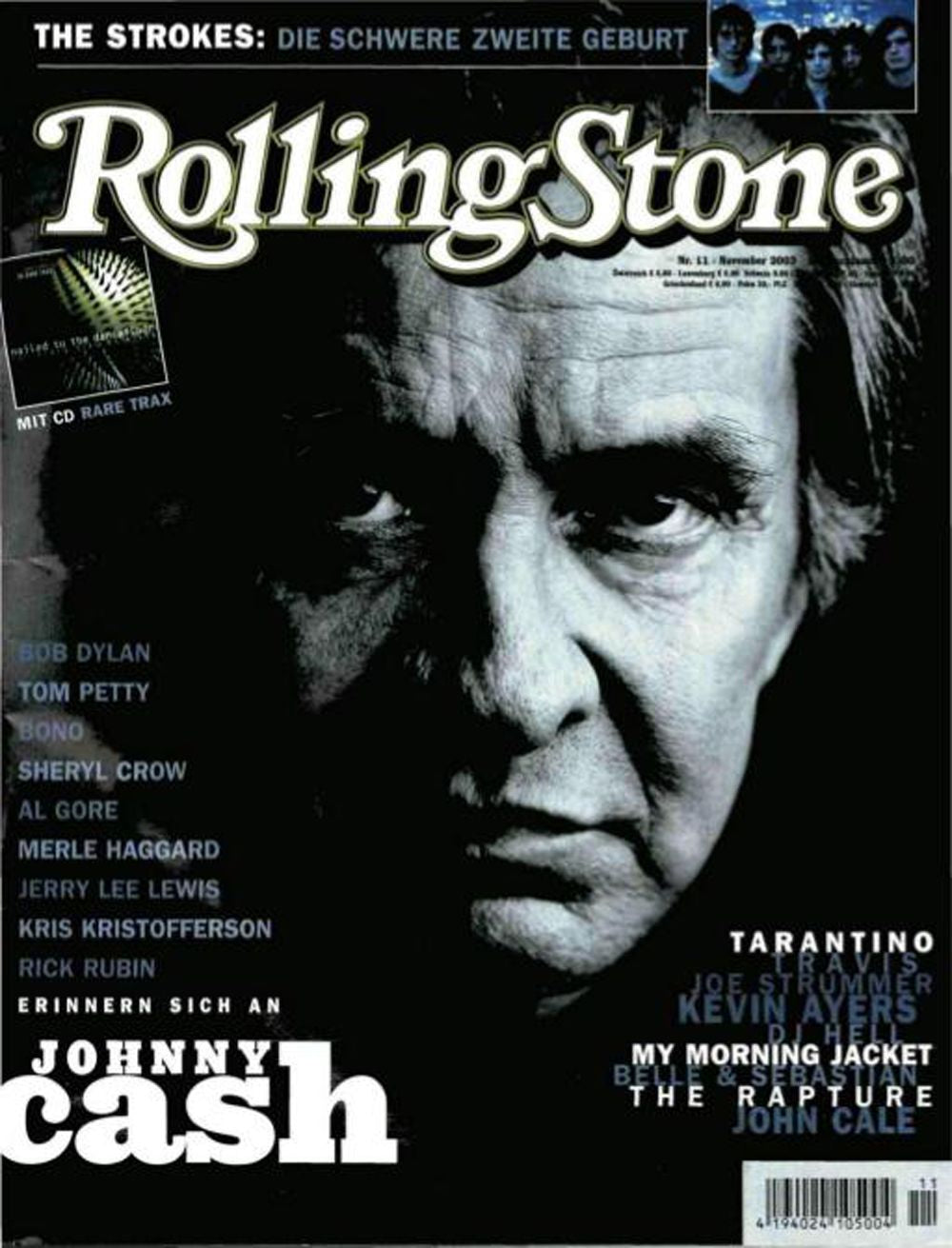 Rolling Stone Magazin Deutschland 2003-11 Johnny Cash Bob Dylan