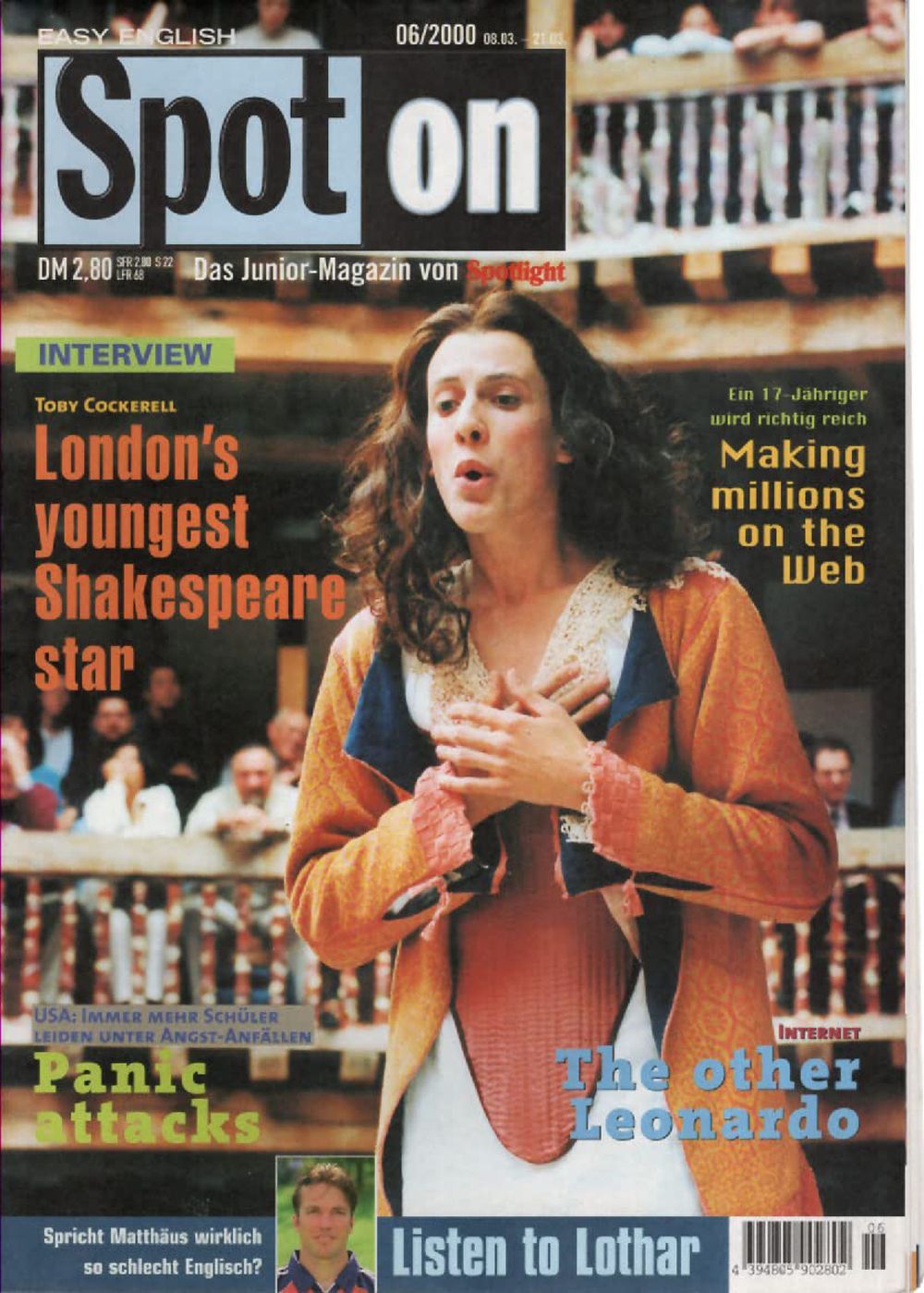 Spot On Magazin Deutschland 2000-06 Toby Cockerell