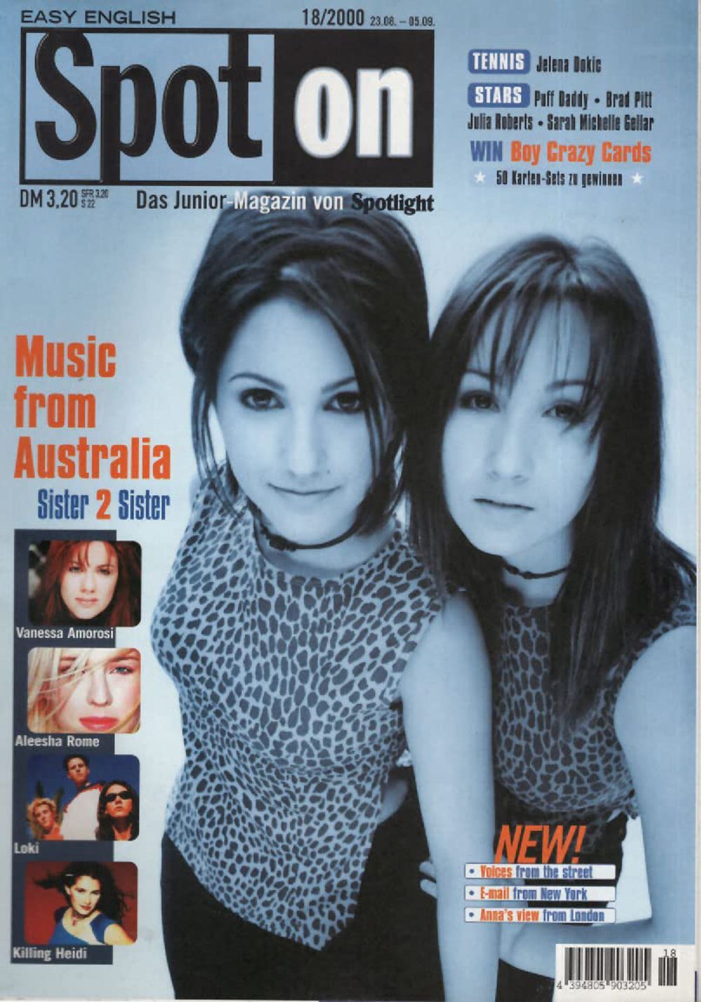 Spot On Magazin Deutschland 2000-18 Sister2Sister S2S