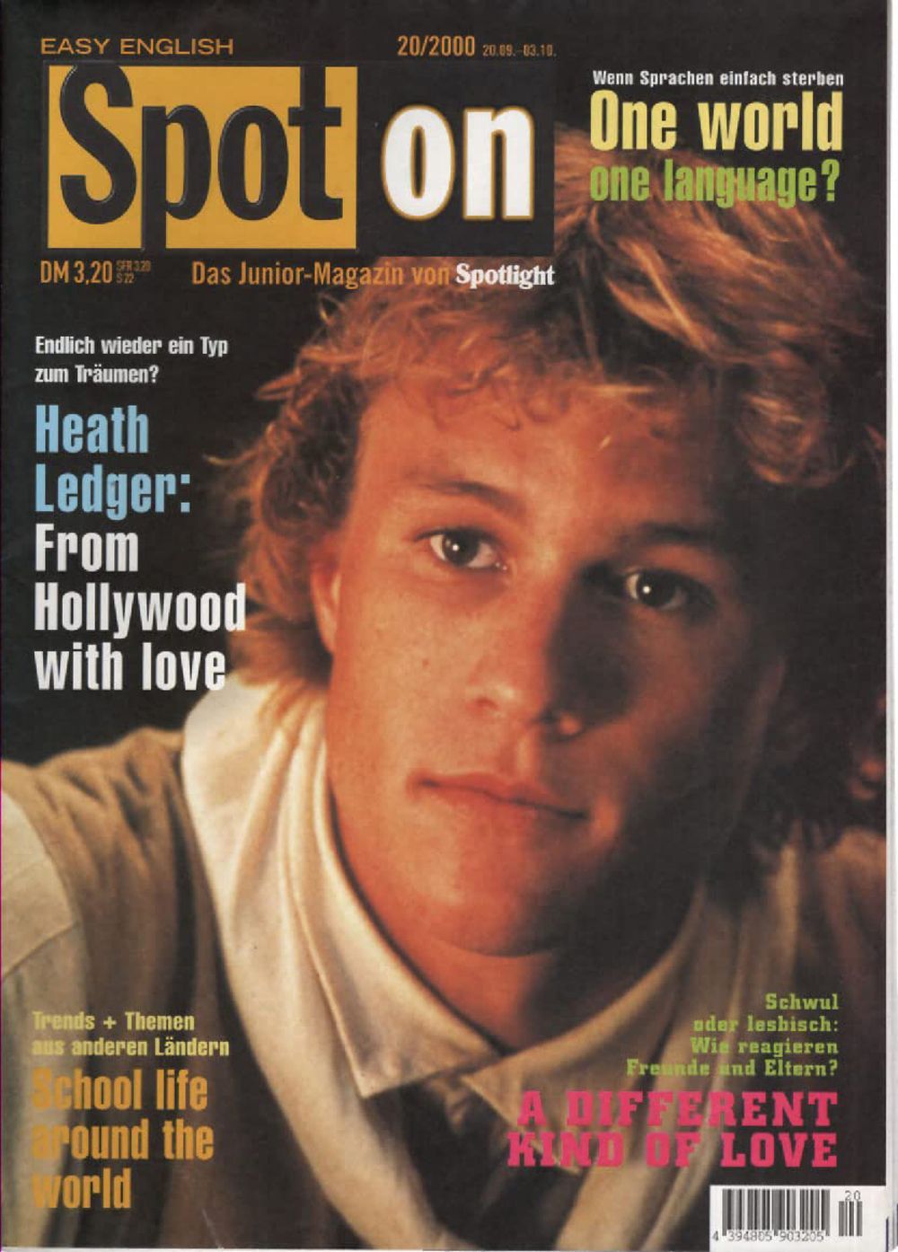 Spot On Magazin Deutschland 2000-20 Heath Ledger