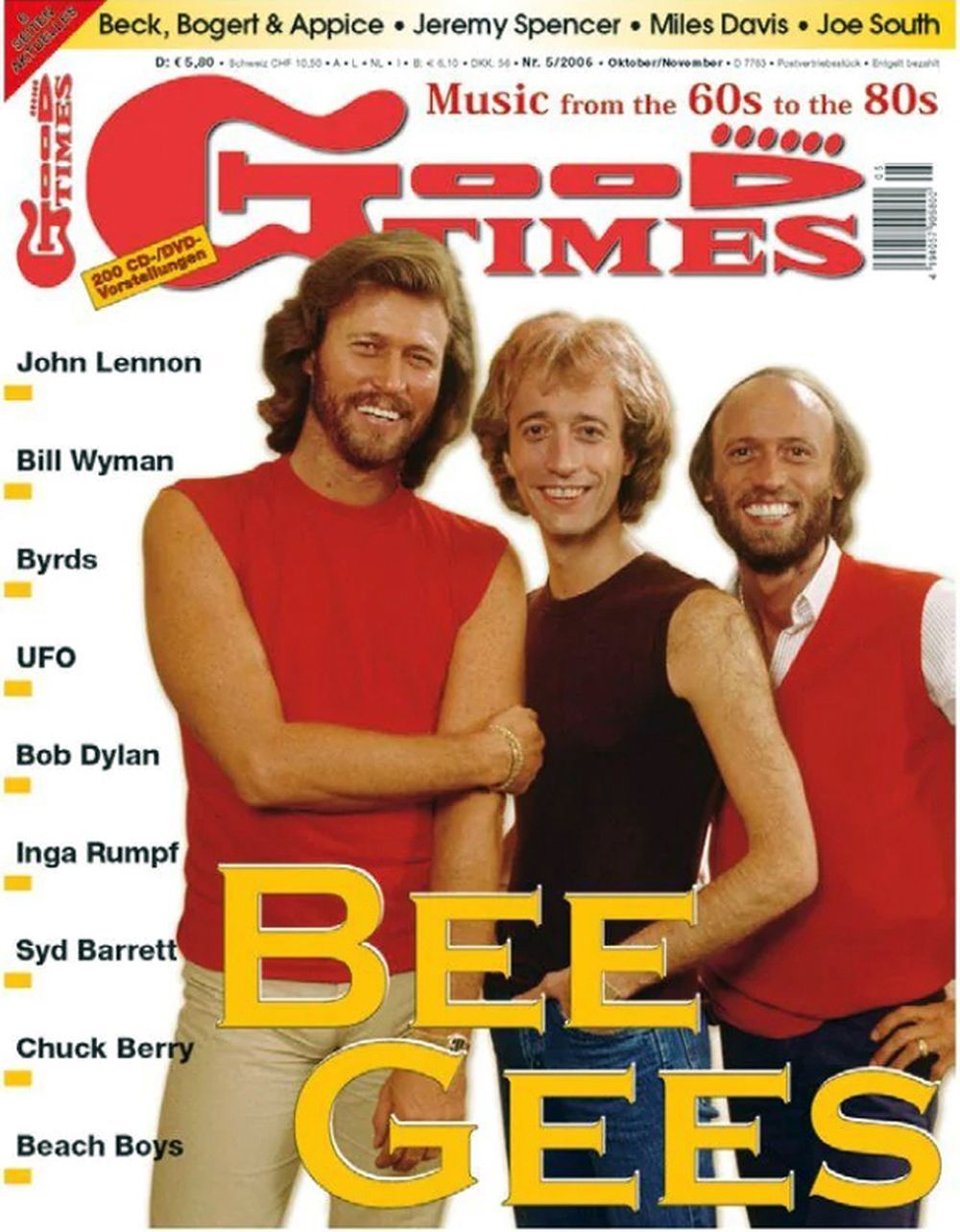 Good Times Magazin Deutschland 2006-05 Bee Gees Bill Wyman John Lennon