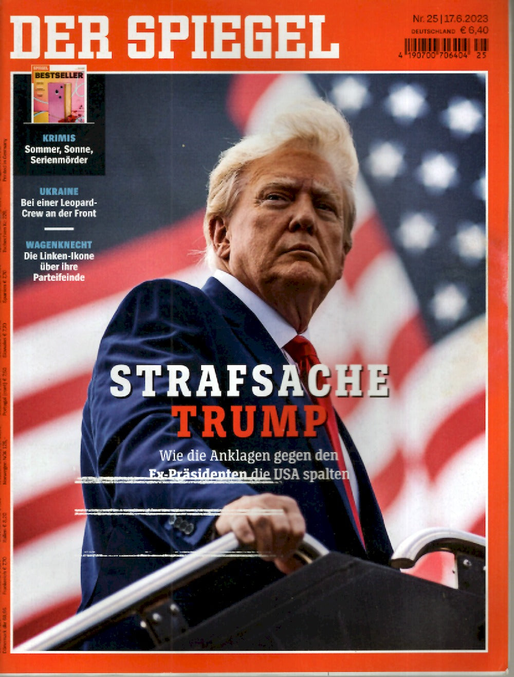 Der Spiegel Magazin Deutschland 2023-25 Donald Trump