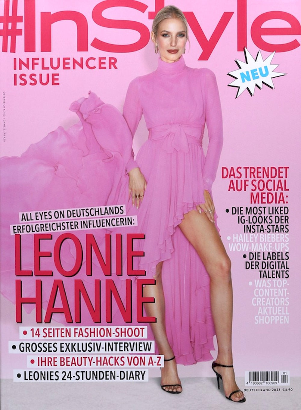 InStyle Influencer Magazin Deutschland 2023 Leonie Hanne