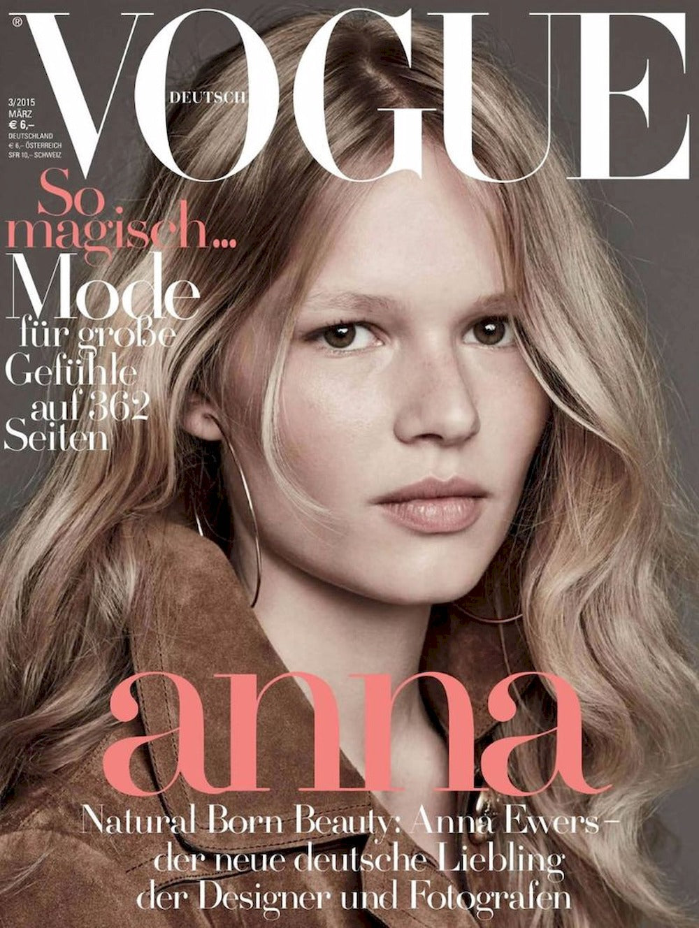 Vogue Magazin Deutschland 2015-03 Anna Ewers 5 Cover 5