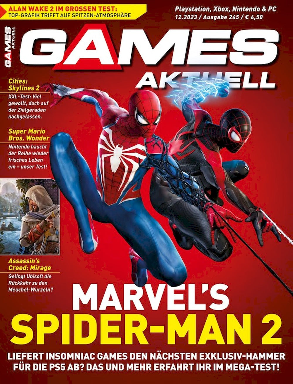 Games Aktuell Magazin Deutschland 2023-12 Spider Man