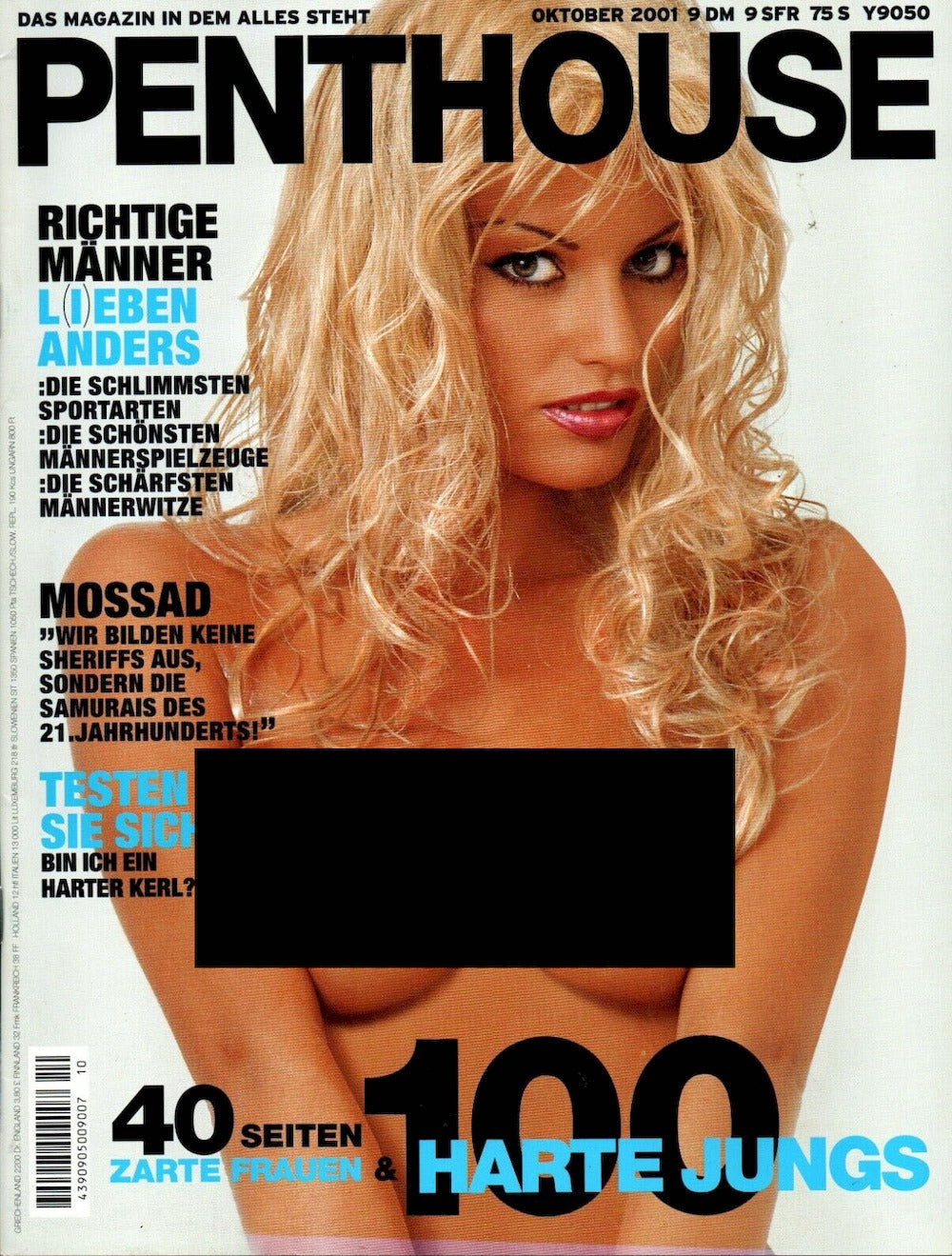 Penthouse Magazin Deutschland 2001-10 Model