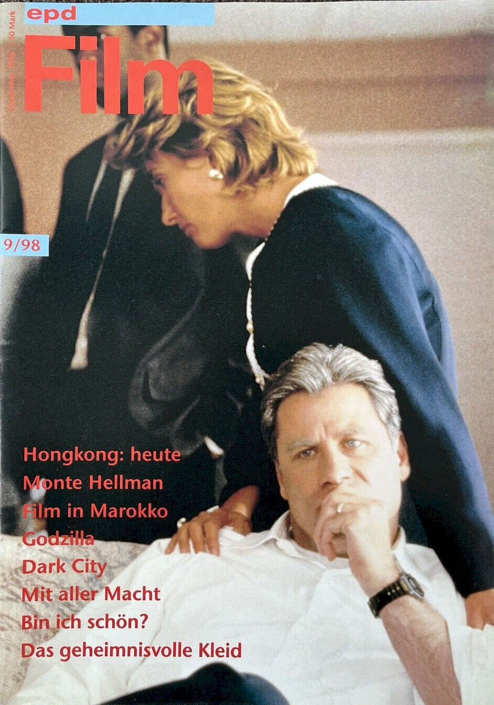 EPD Film Magazin Deutschland 1998-09 John Travolta Emma Thompson
