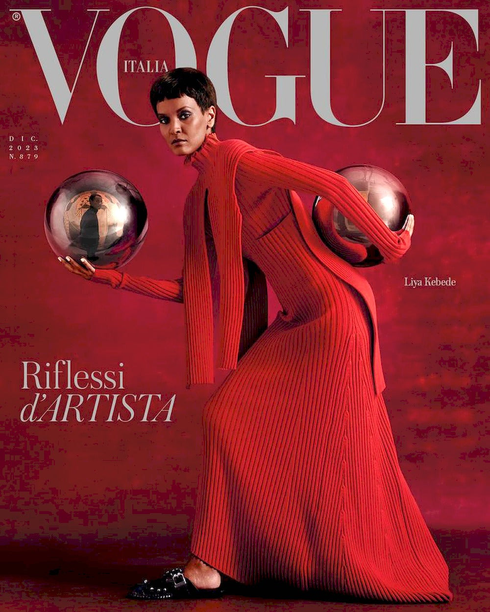 Vogue Magazin Italien 2023-12 Liya Kebede