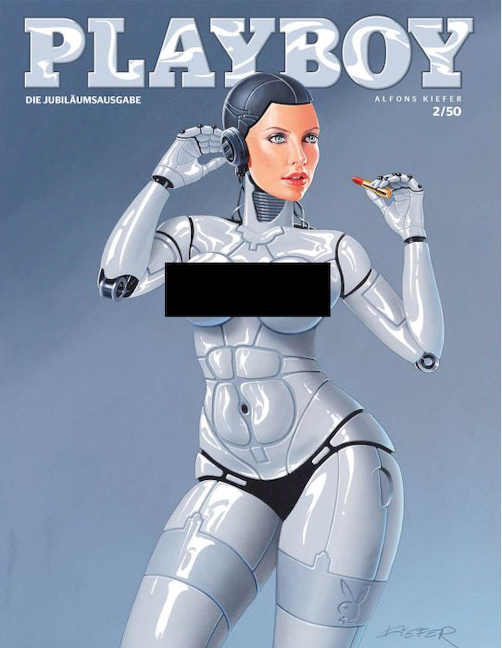 Playboy Magazin Deutschland 2022-08 Alfons Kiefer Edition