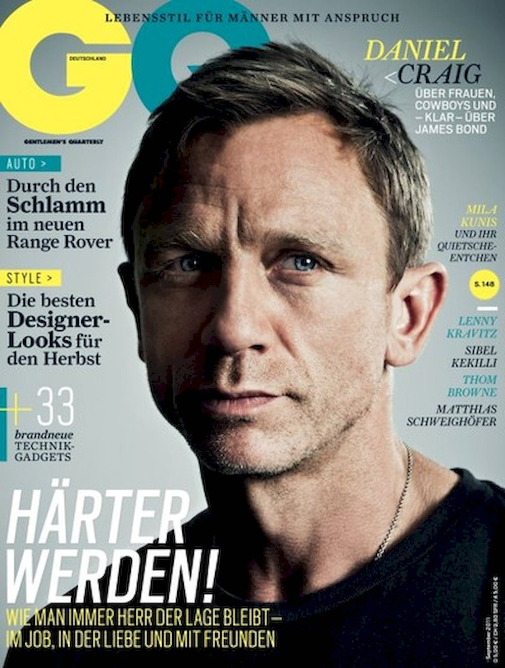GQ Magazin Deutschland 2011-09 Daniel Craig