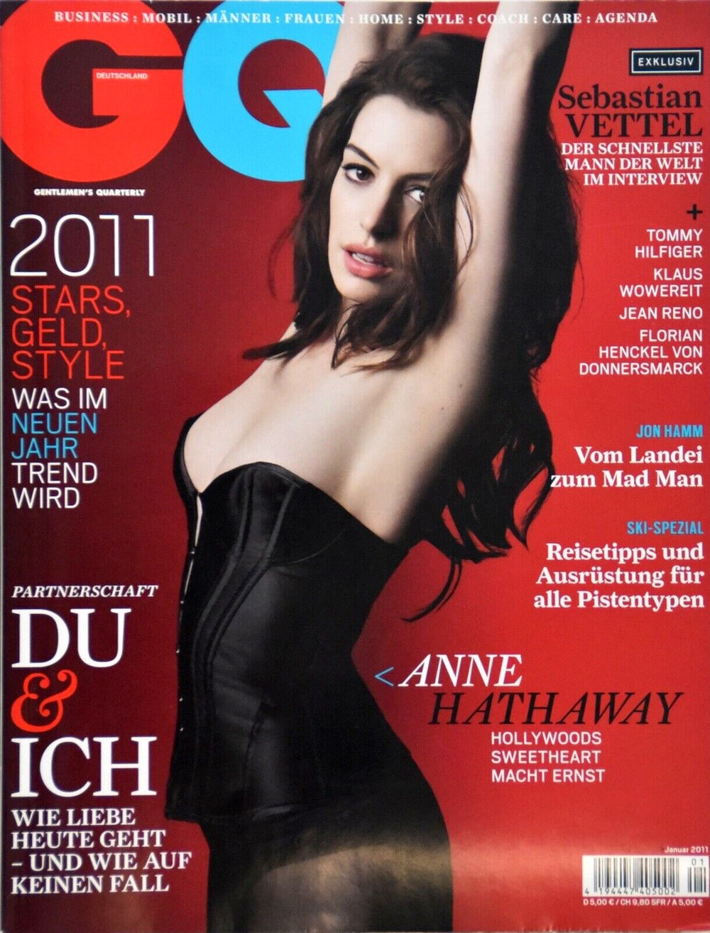 GQ Magazin Deutschland 2011-01 Anne Hathaway