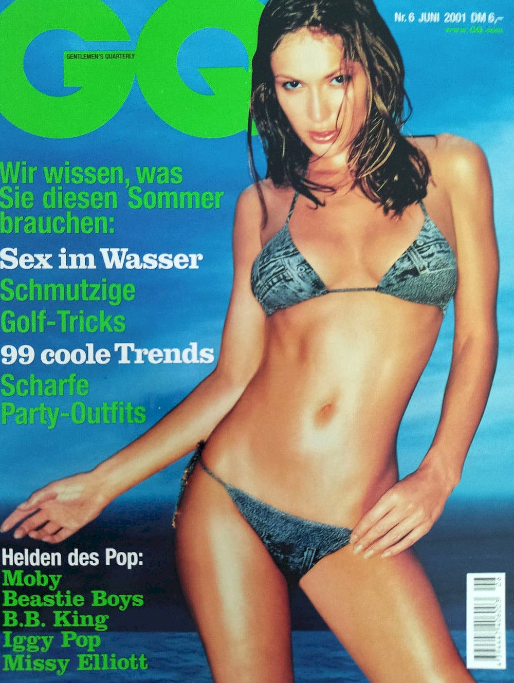 GQ Magazin Deutschland 2001-06 Patsy Kensit Willy Camden