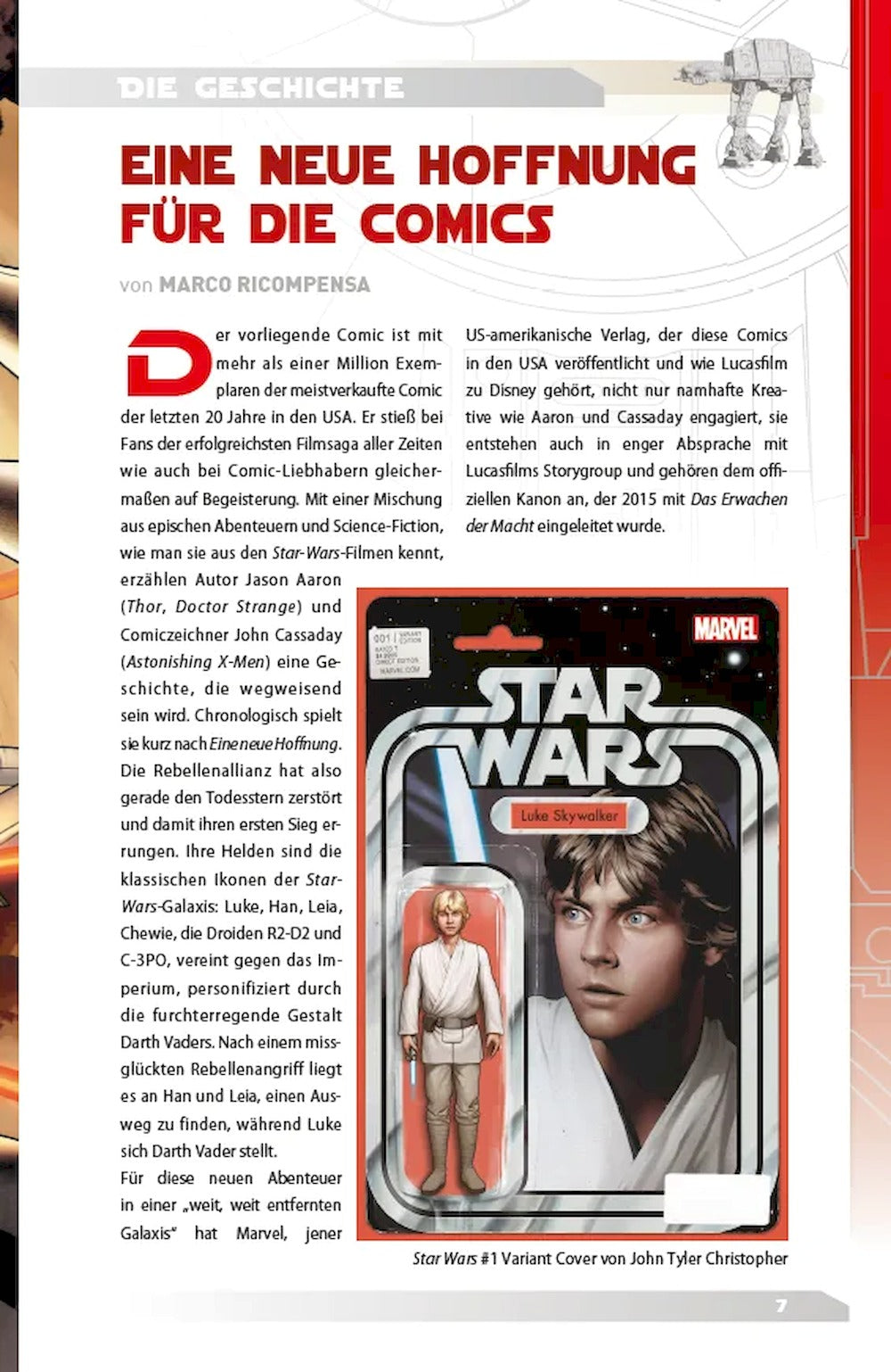 Star Wars Marvel Comics-Kollektion Magazin Deutschland 2021 #1 Skywalker