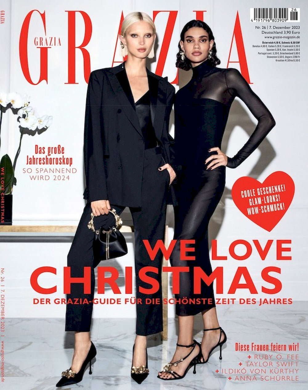Grazia Magazin Deutschland 2023-26 Ruby O. Fee Taylor Swift Ildikó Von Kürthy Anna Schürrle