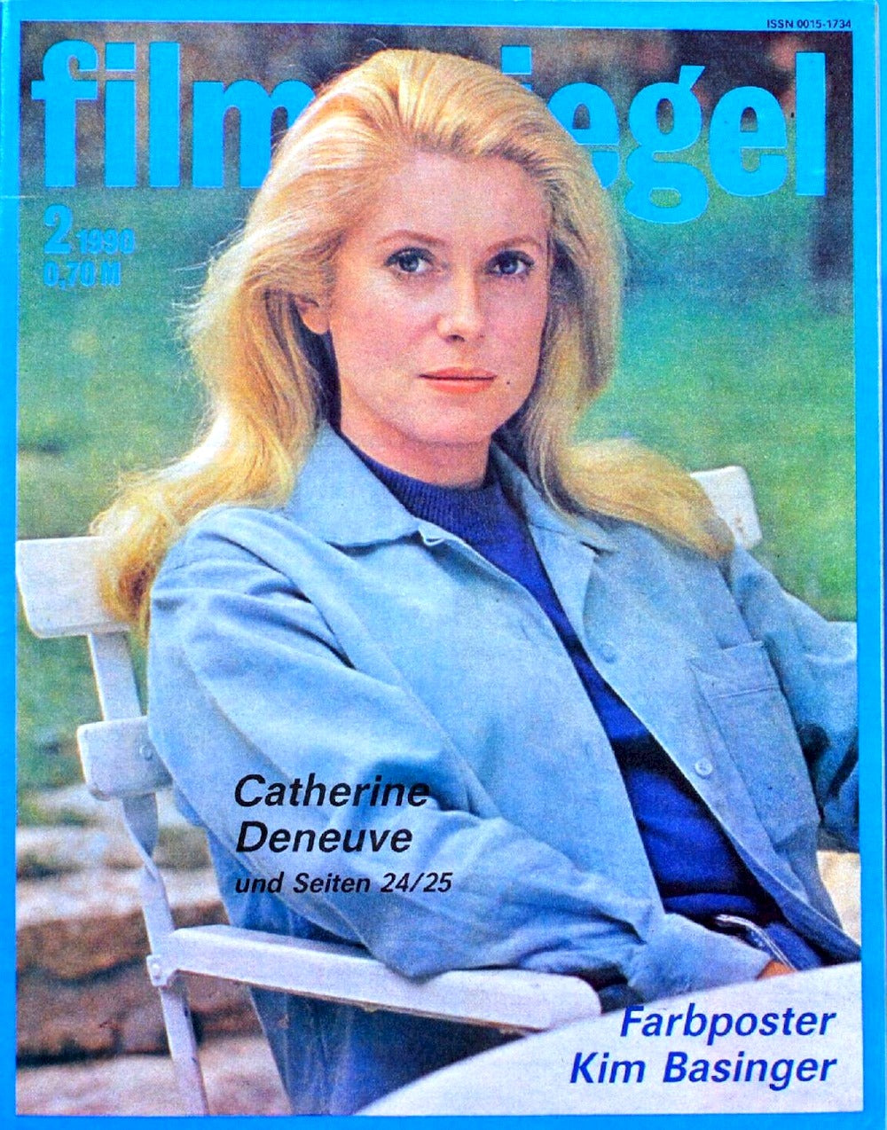 Filmspiegel Magazin Deutschland 1990-02 Catherine Deneuve Kim Basinger Federico Fellini