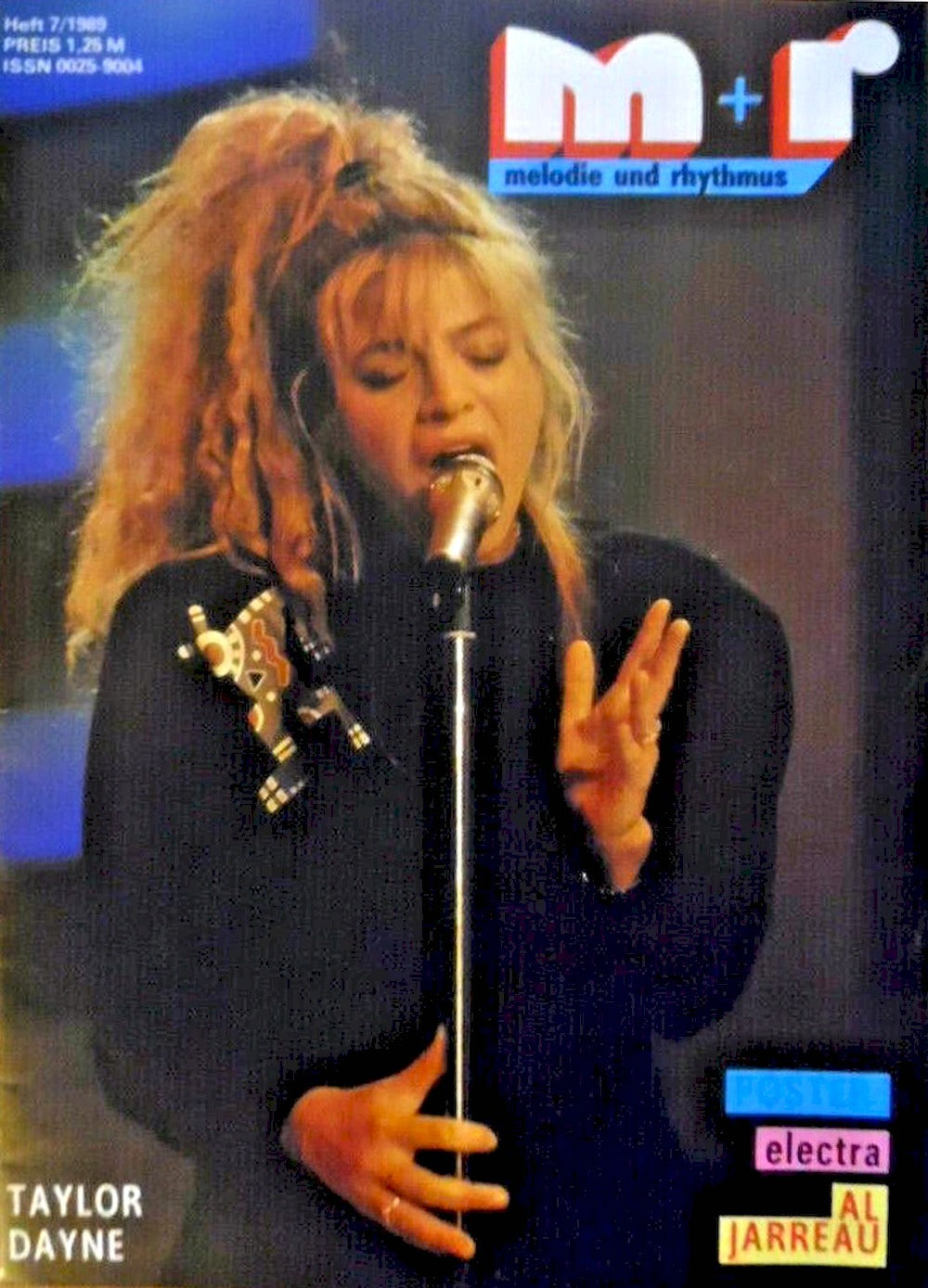Melodie + Rhythmus Magazin Deutschland 1989-07 Taylor Dane Al Jarreau Kool & The Gang