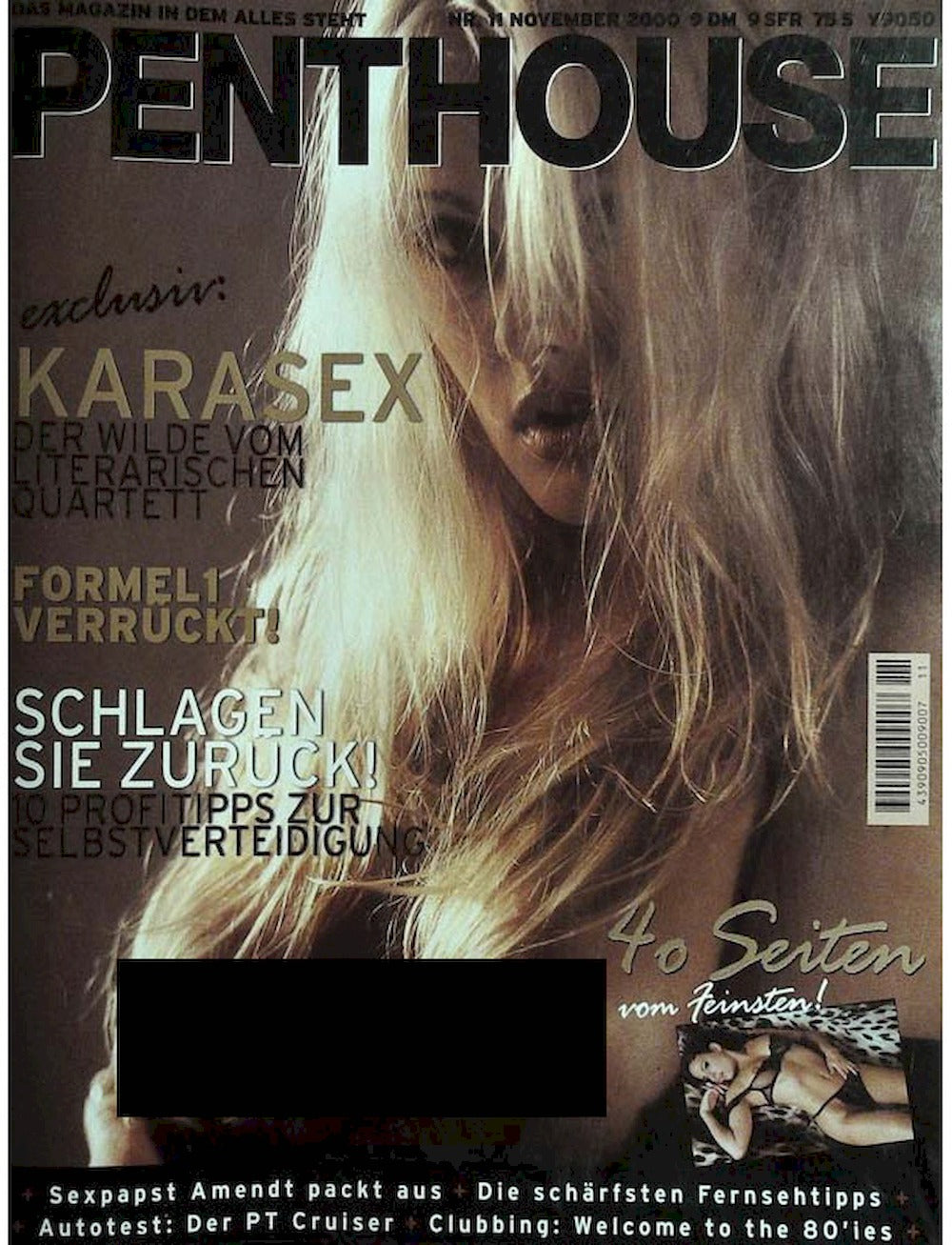 Penthouse Magazin Deutschland 2000-11 Petra Terstal