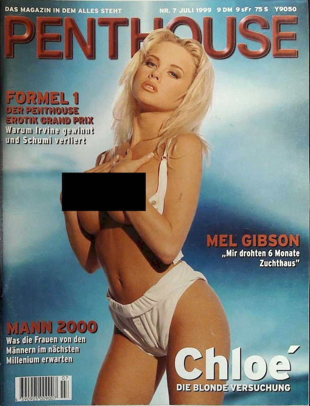 Penthouse Magazin Deutschland 1999-07 Chloe Jones Mel Gibson