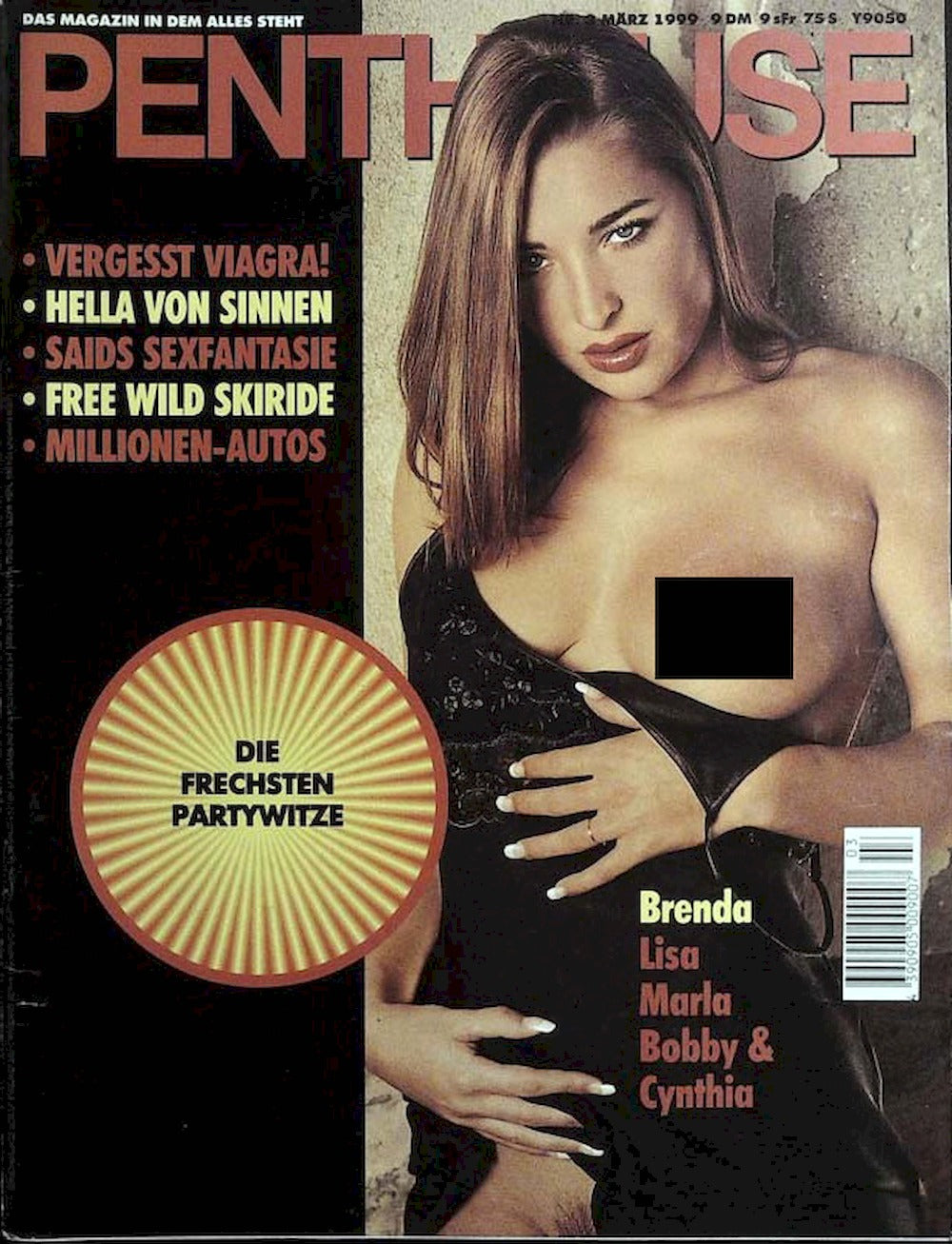 Penthouse Magazin Deutschland 1999-03 Brenda