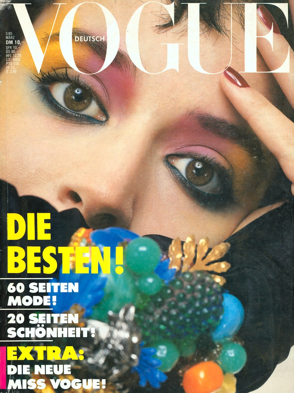 Vogue Magazin Deutschland 1985-03 Lara Harris