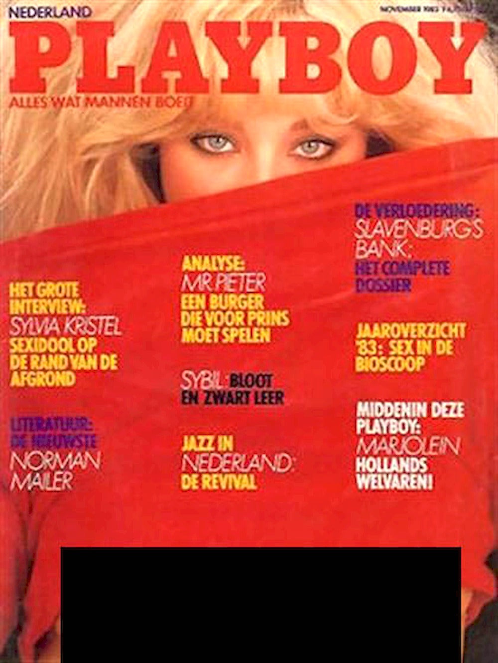 Playboy Magazin Niederlande 1983-11 Shari Shattuck Sylvia Kristel