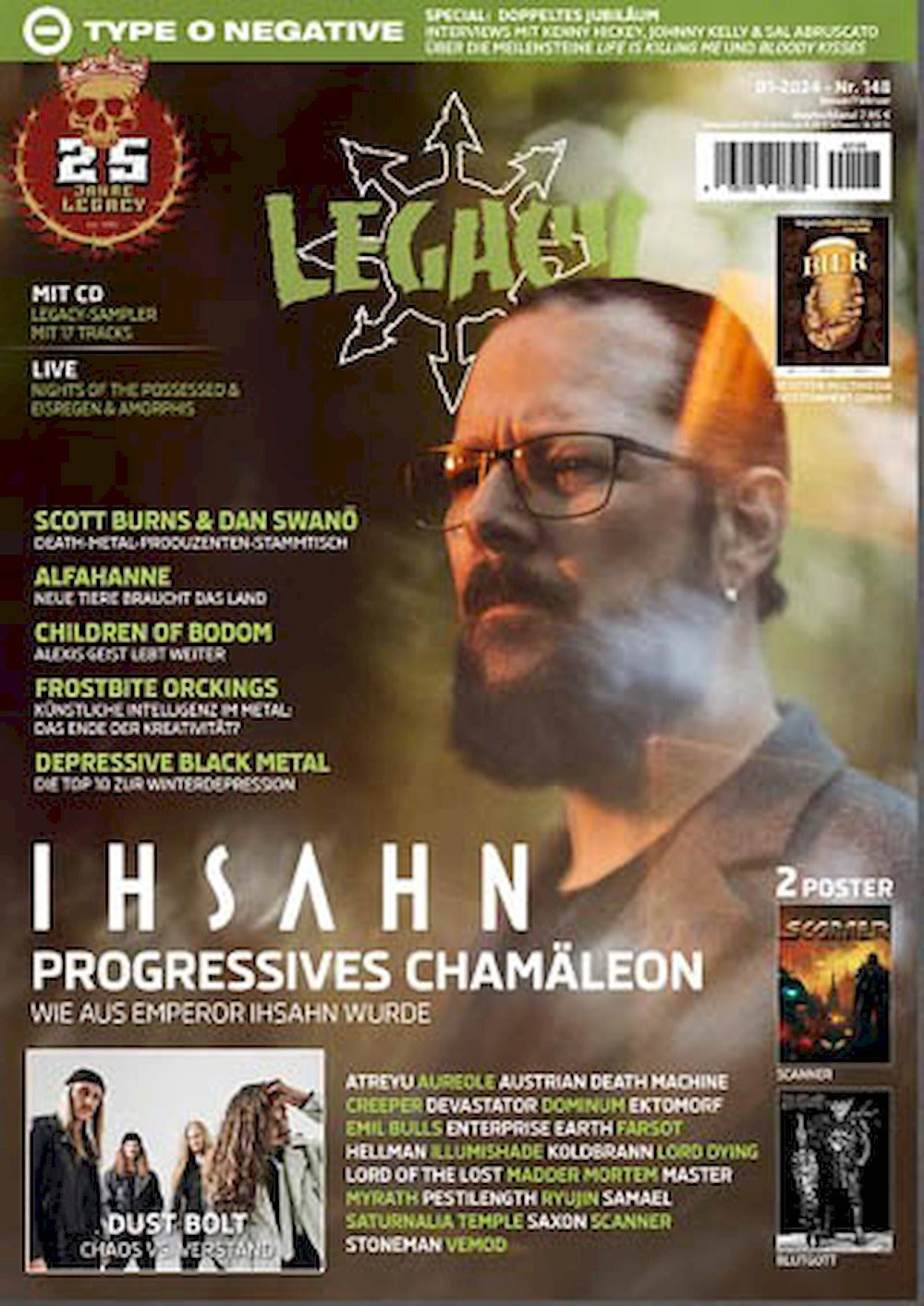 Legacy Magazin Deutschland 2024-01 Isahn Scott Burns Alfahanne #148