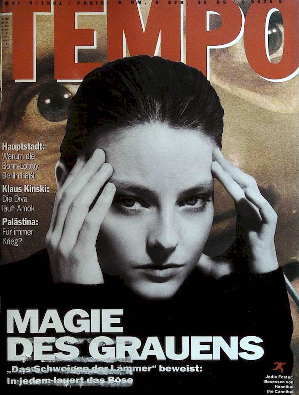 Tempo Magazin Deutschland 1991-05 Jodie Foster