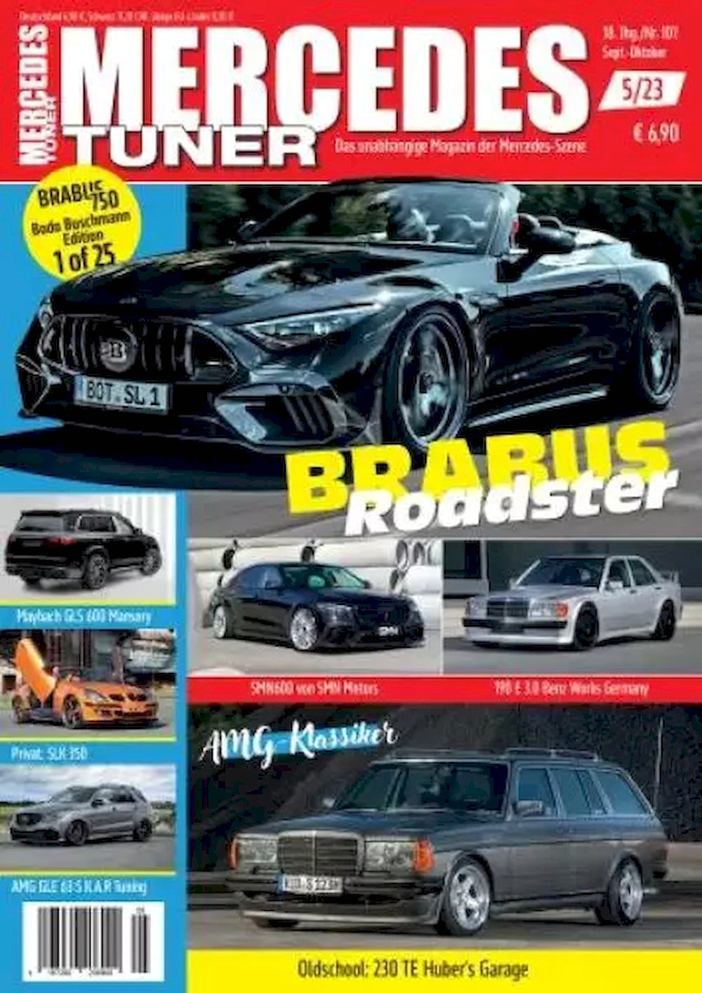 Mercedes Tuner Magazin Deutschland 2023-05 Brabus Roadster Maybach