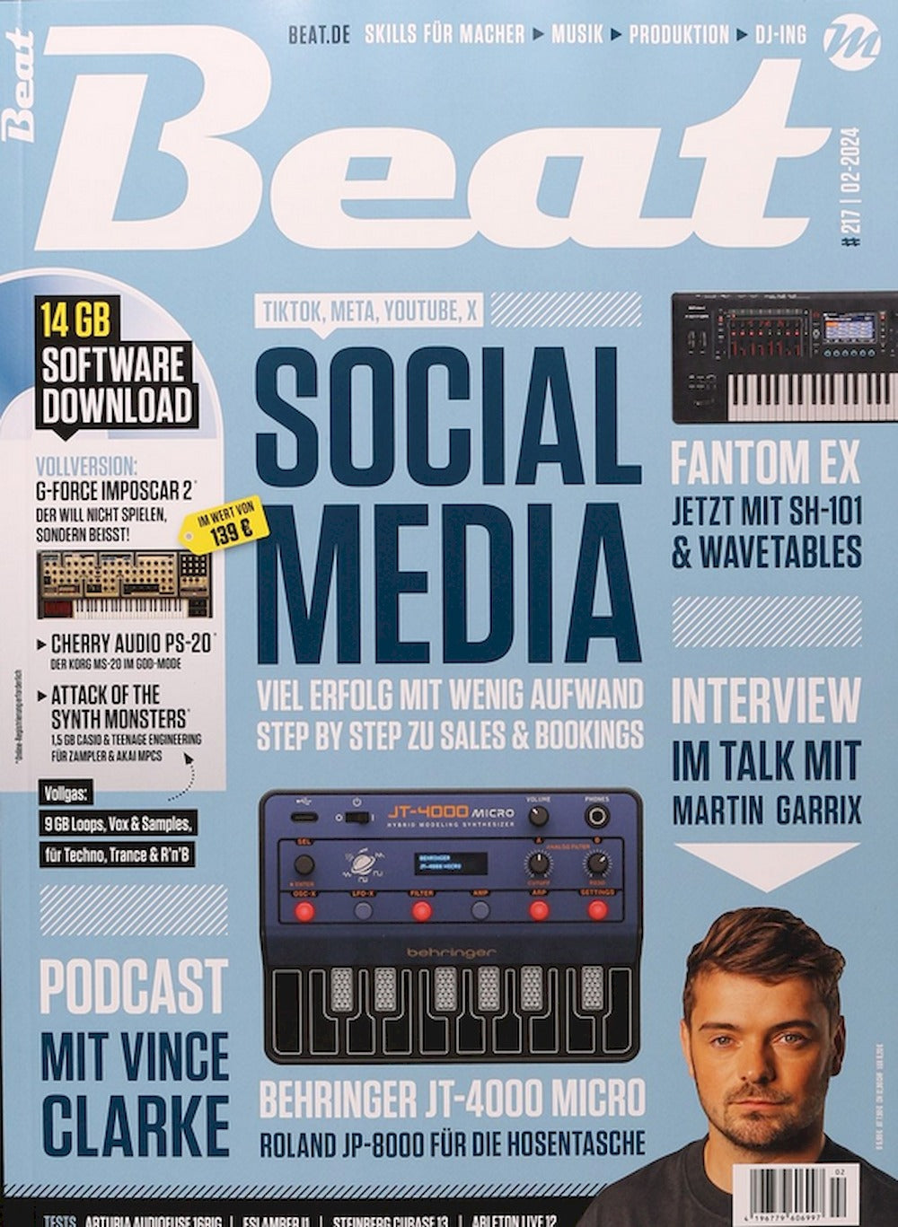 Beat Magazin Deutschland 2024-02 Martin Garrix Vince Clark
