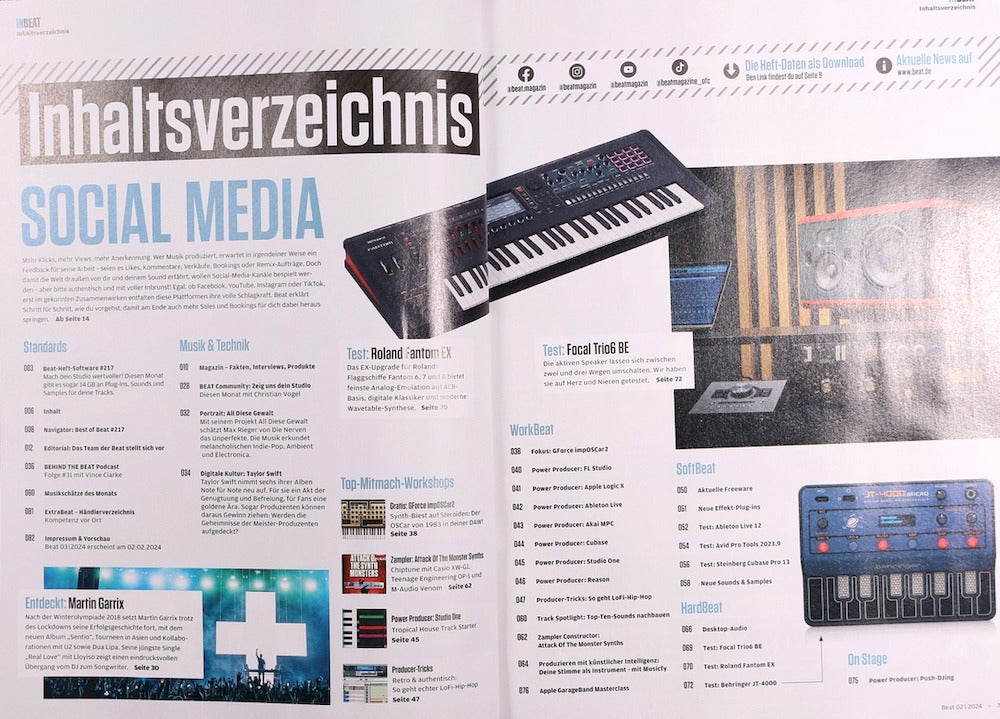 Beat Magazin Deutschland 2024-02 Martin Garrix Vince Clark