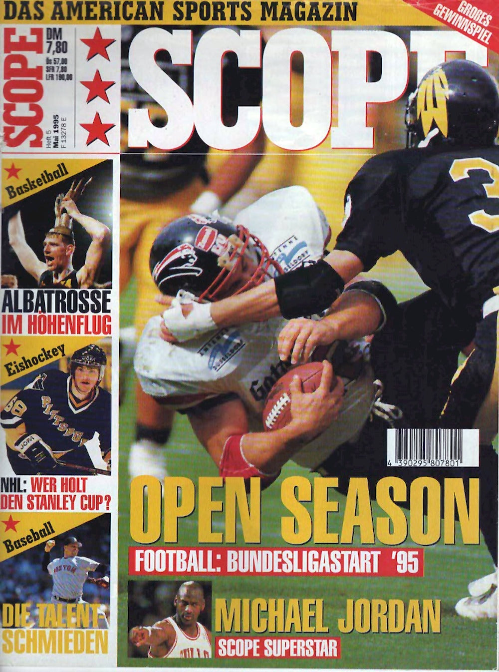 Scope Magazin Deutschland 1995-05 Michael Jordan