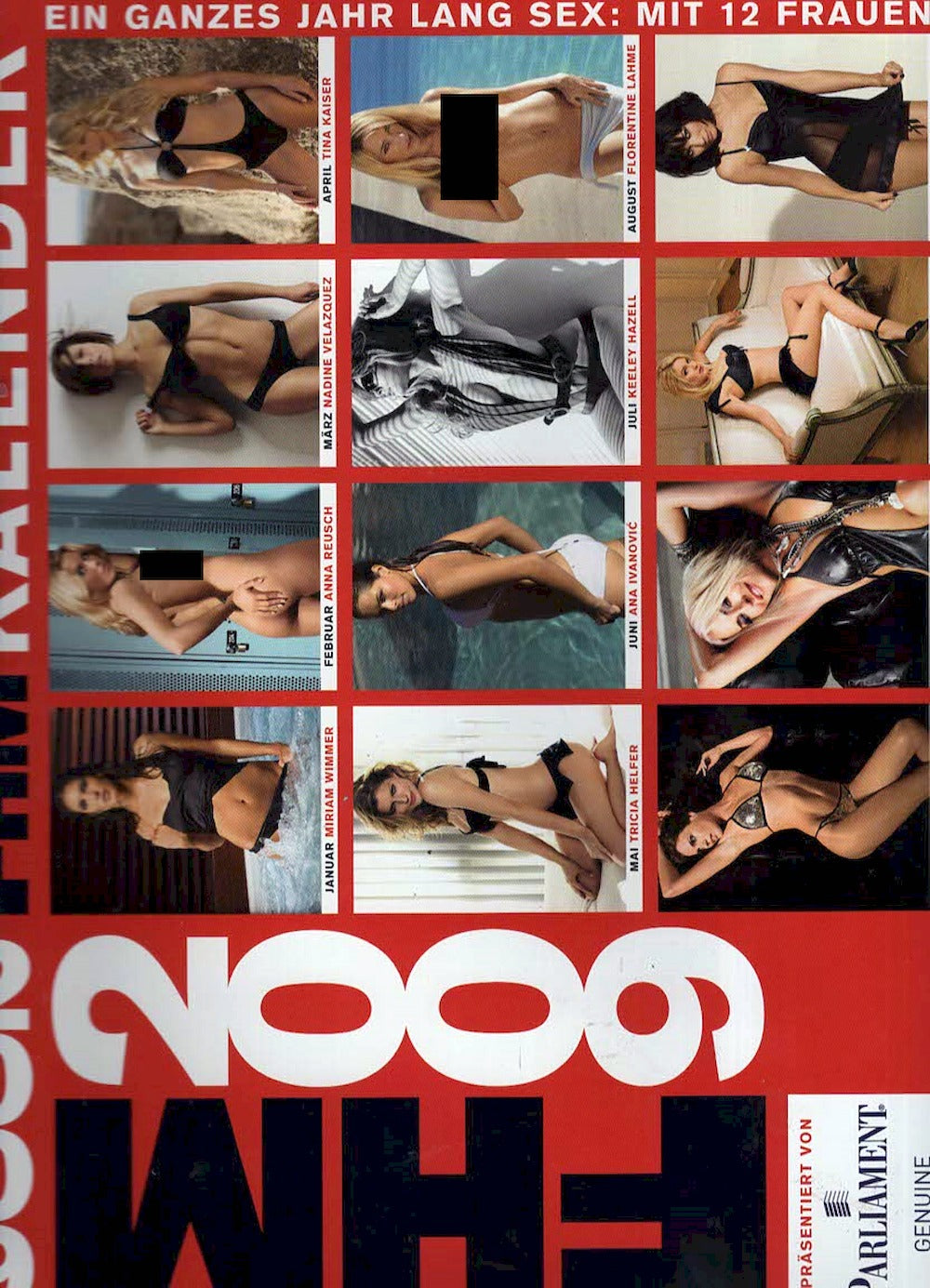 FHM Calendar Deutschland 2009 Nadine Velazquez Ana Ivanovic Keeley Hazell Olga Kurylenko