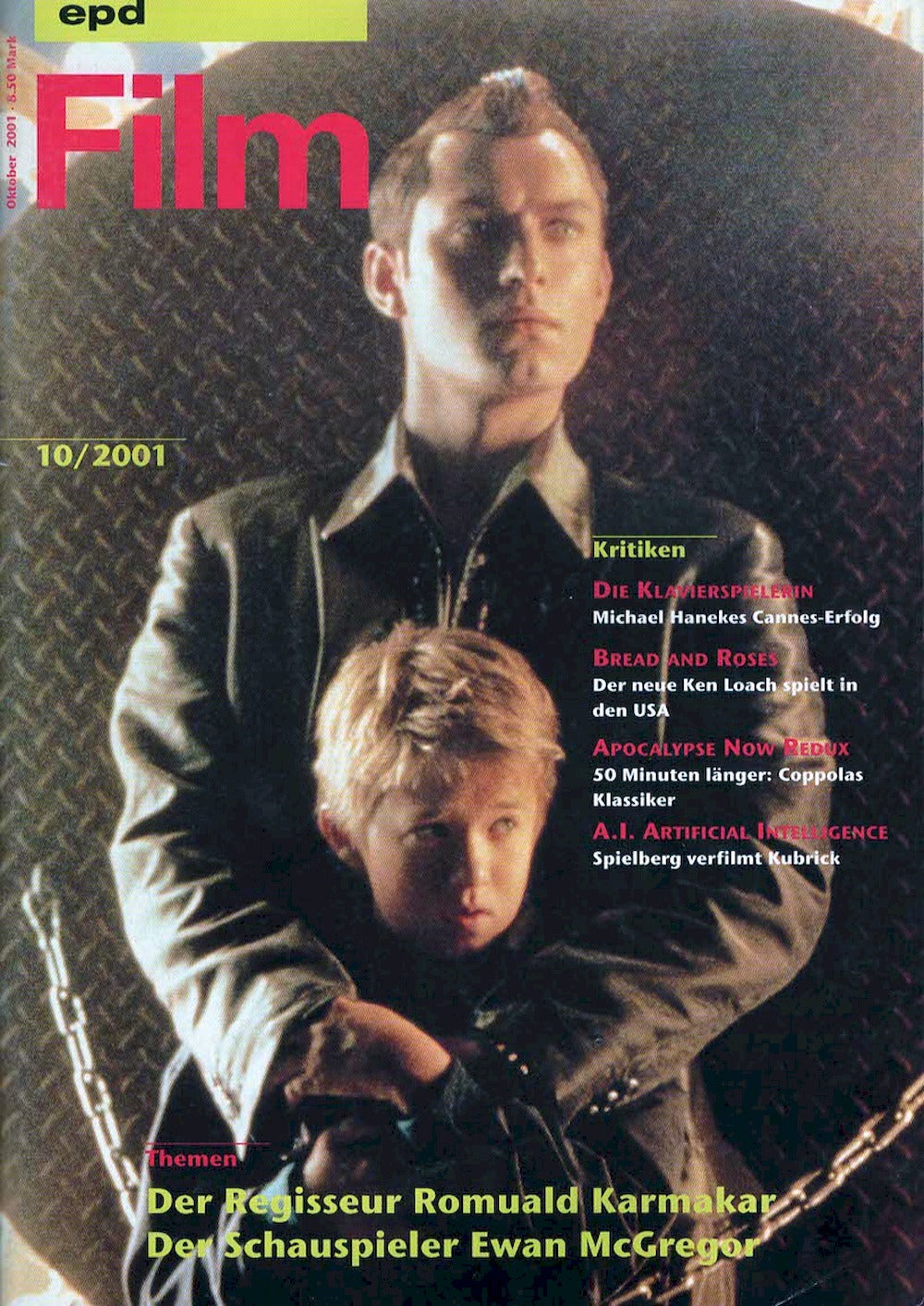 EPD Film Magazin Deutschland 2001-10 Haley Joel Osment Jude Law