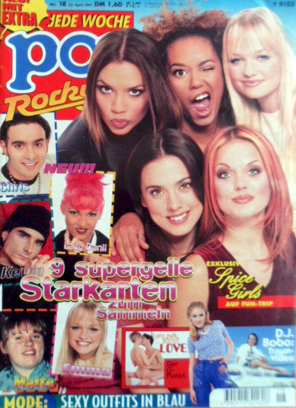 Pop Rocky Magazin Deutschland 1997-18 Spice Girls DJ Bobo