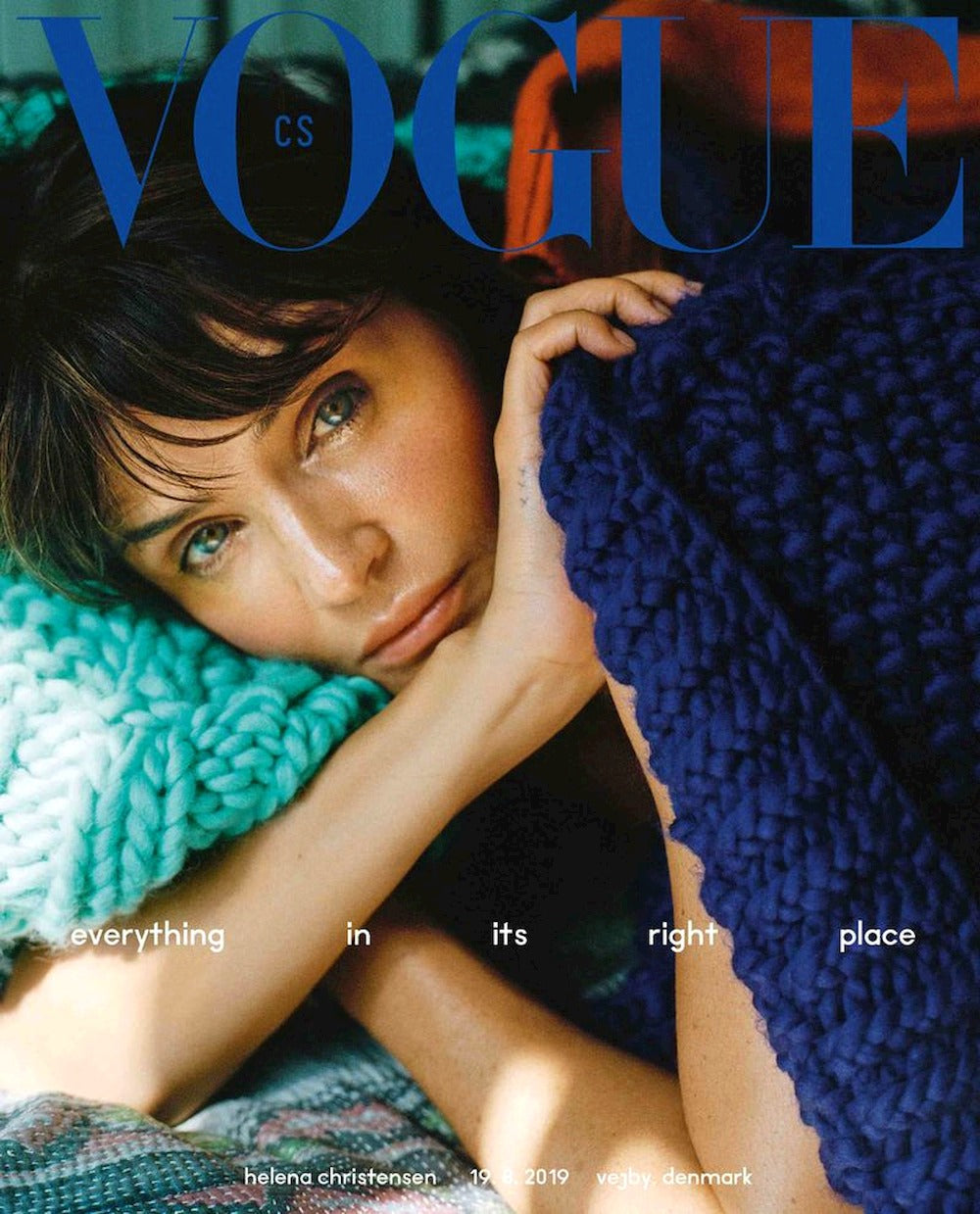 Vogue Magazin Czechia 2019-10 Helena Christensen