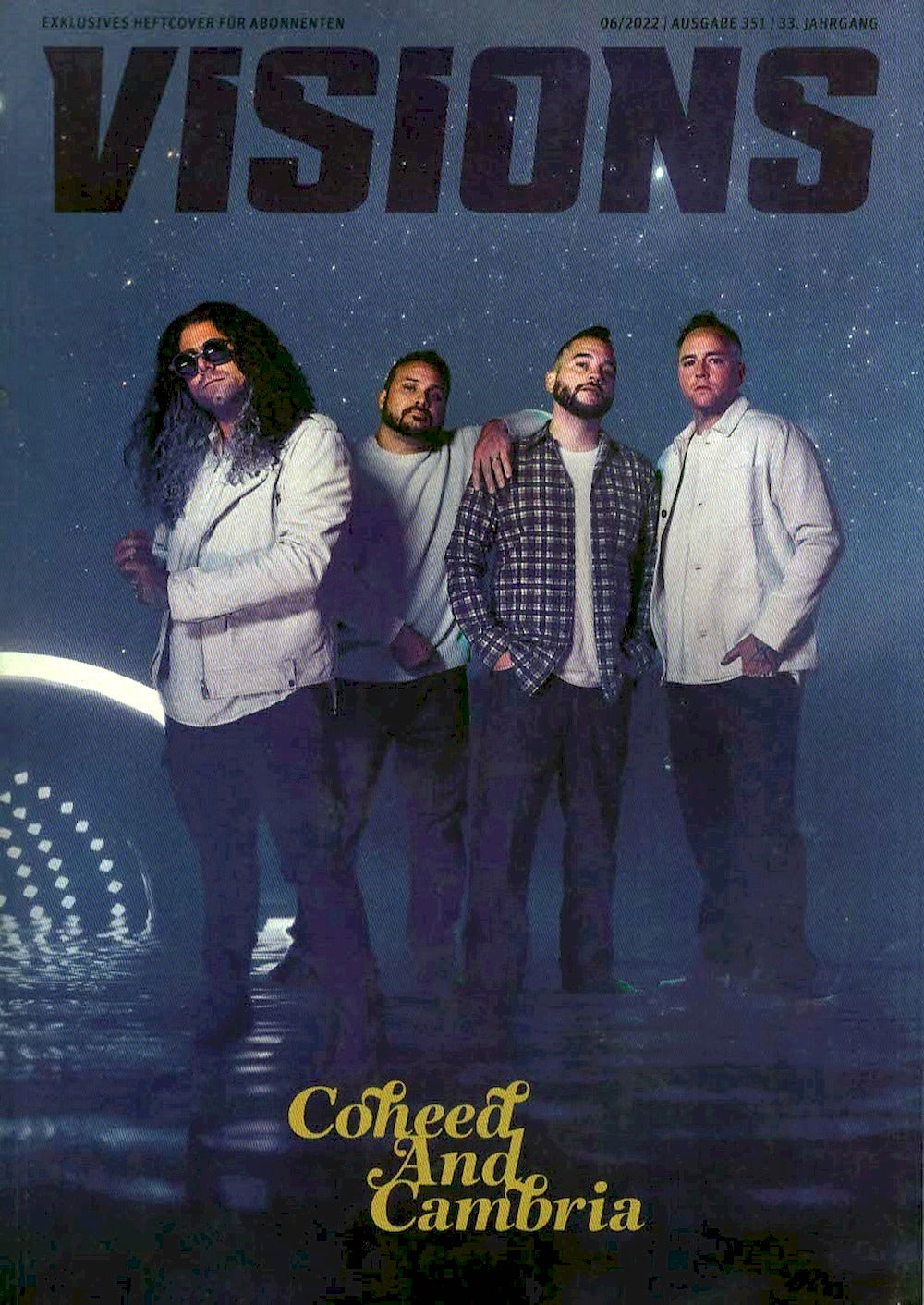 Visions Magazin Deutschland 2022 #351 Coheed And Cambria