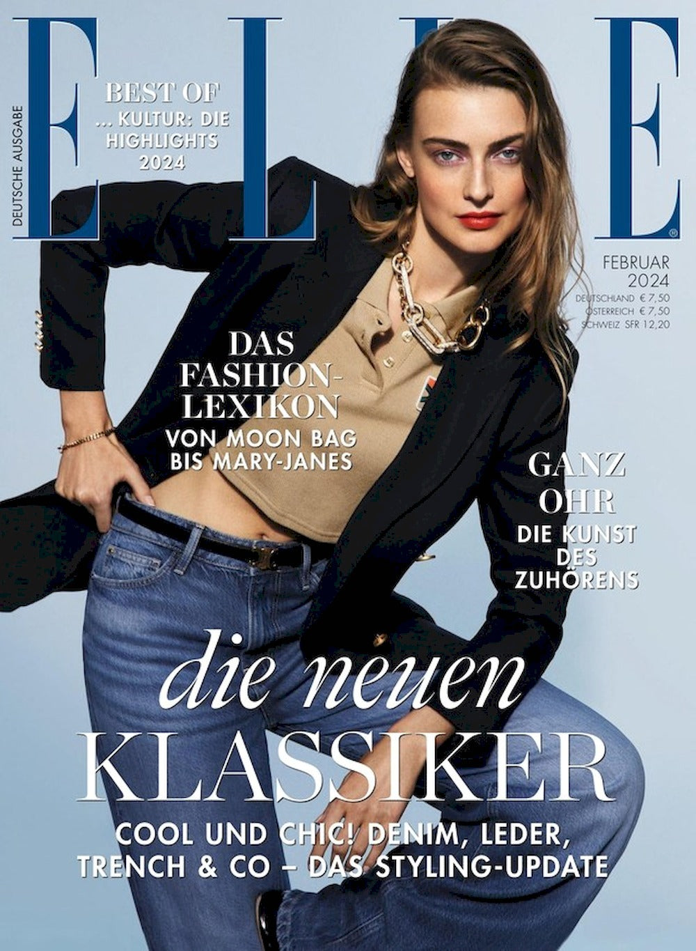 Elle Magazin Deutschland 2024-02 Berit Heitmann