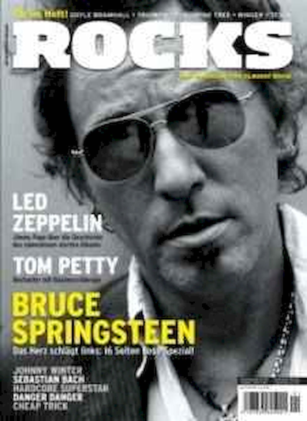 Rocks Magazin Deutschland 2008 #2 Bruce Springsteen Led Zeppelin Tom Petty
