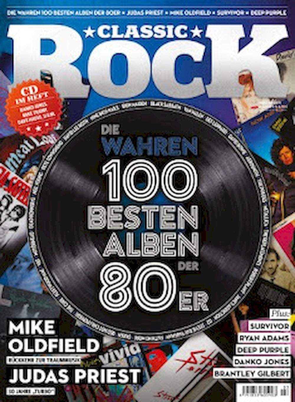 Classic Rock Magazin Deutschland 2017-03 Mike Oldfield Judas Priest Deep Purple #58