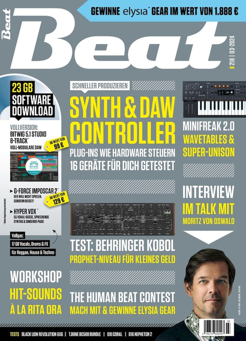 Beat Magazin Deutschland 2024-03 Moritz Von Oswald