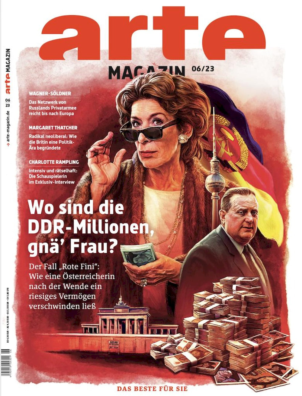 Arte Magazin Deutschland 2023-06 Rudolfine Steindling Adele Neuhauser