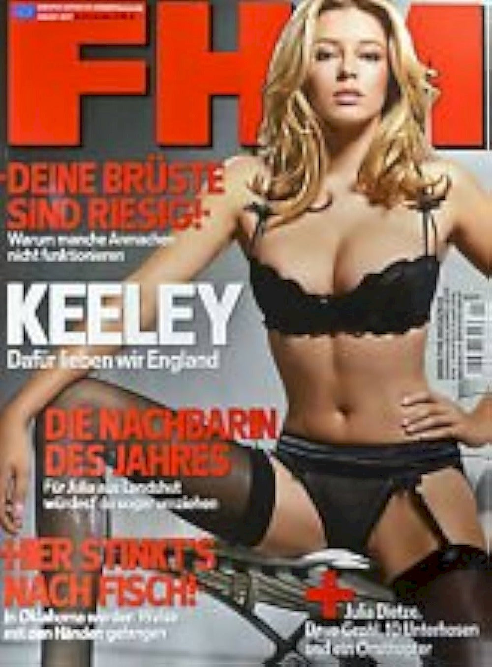 FHM Magazin Deutschland 2007-01 Keeley Hazell