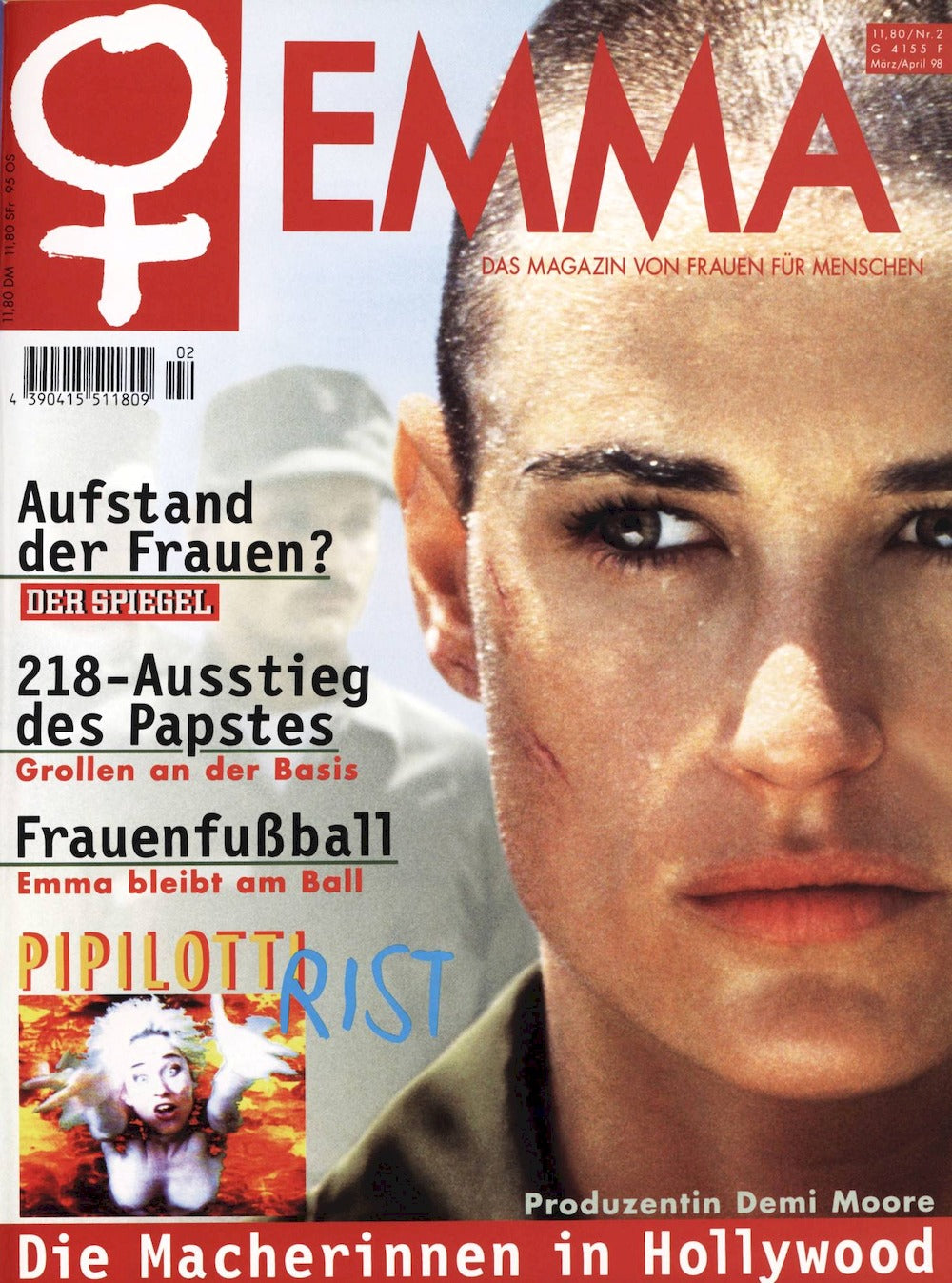 Emma Magazin Deutschland 1998-02 Demi Moore