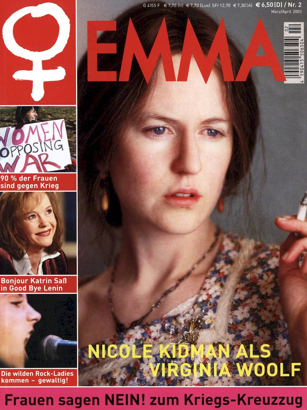 Emma Magazin Deutschland 2003-02 Nicole Kidman