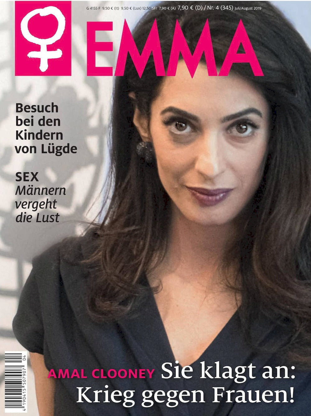 Emma Magazin Deutschland 2019-04 Amal Clooney