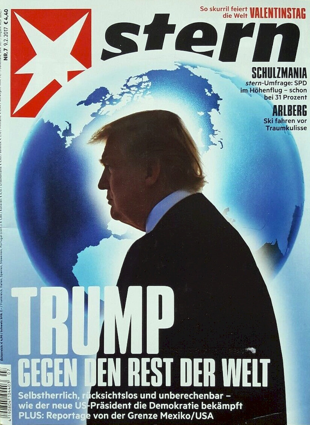 Stern Ausgabe Magazin Deutschland 2017-07 Donald Trump