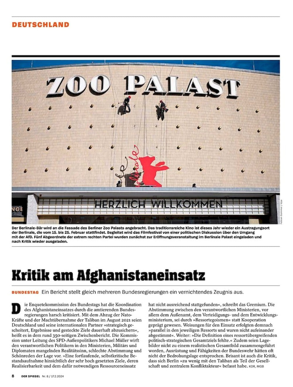Der Spiegel Magazin Deutschland 2024-08 Donald Trump