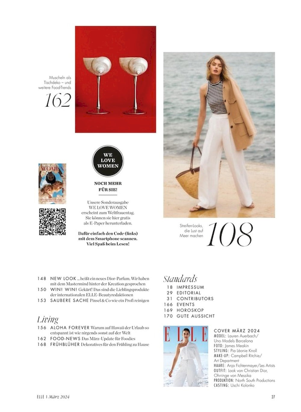 Elle Magazin Deutschland 2024-03 Lauren Auerbach
