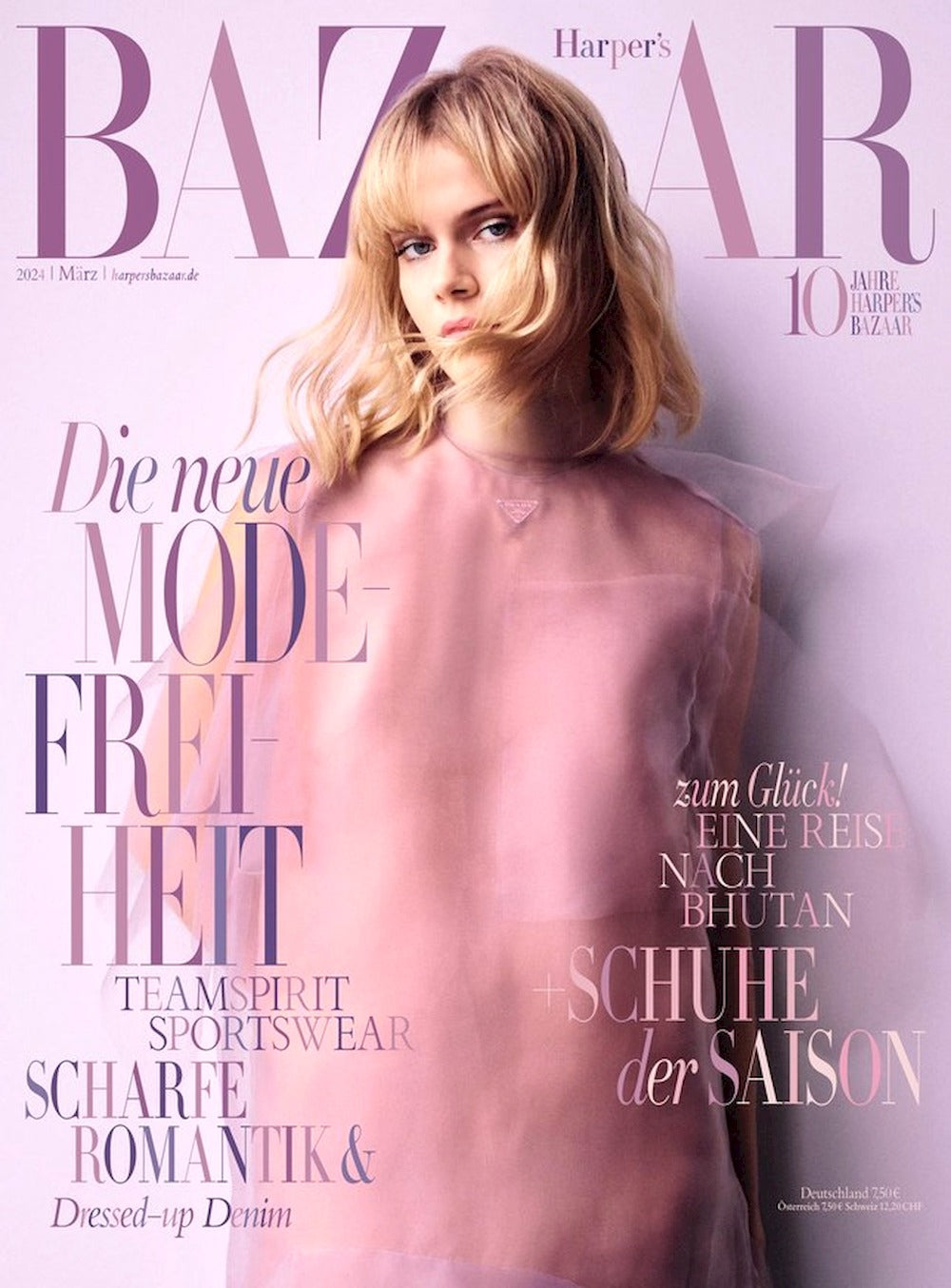 Harpers Bazaar Magazin Deutschland 2024-03 Daria Koshkina